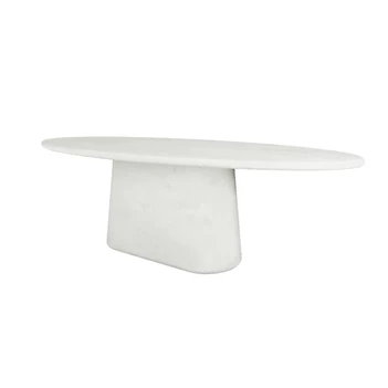 Tafel Maana ovaal Mortex Salt Muundo by PR Living