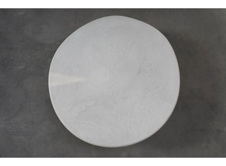 Bovenkant Tafel Usoo rond mortex stone Muundo by PR Living