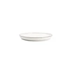 850000 Ø19 s&p wit servies zwart randje new china bone plat bord studio base salt and pepper