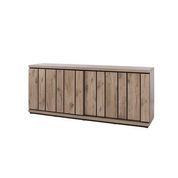 Dressoir Stefan 230cm in Canyon Oak gesloten deuren