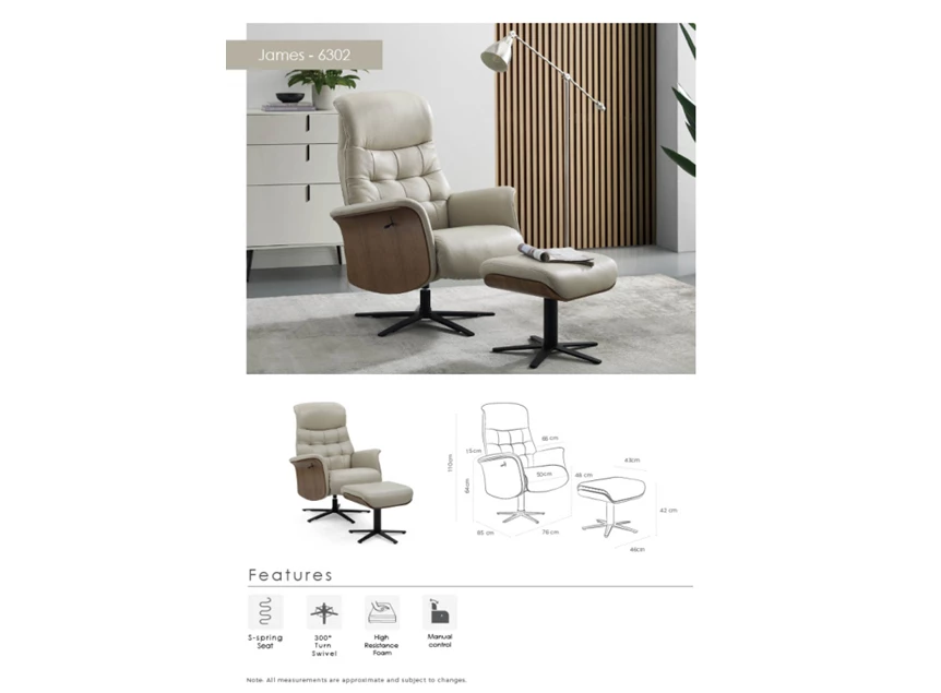 relaxzetel James + poef leder B506 silver technische fiche.png