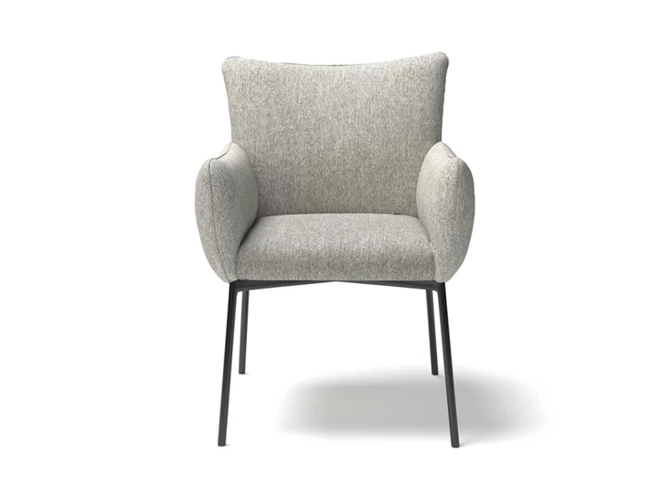 M1002616 Armstoel ancona 6471-DC-Friday stof 451 categorie W - recht vooraanzicht