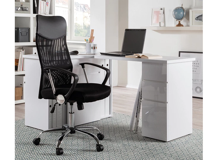 Rousseau 9715-107.80 bureaustoel max zwart sfeerbeeld totaal