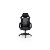 Rousseau 9820-149.60 gamingstoel Racer zwart pu productfoto recht voorkant