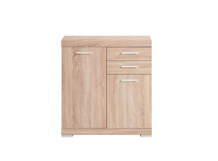 4020-002 Bristol 2 commode 2 deuren 2 laden eik productfoto recht