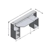 390-003 Zocker 3 gamebureau wit fmetingen