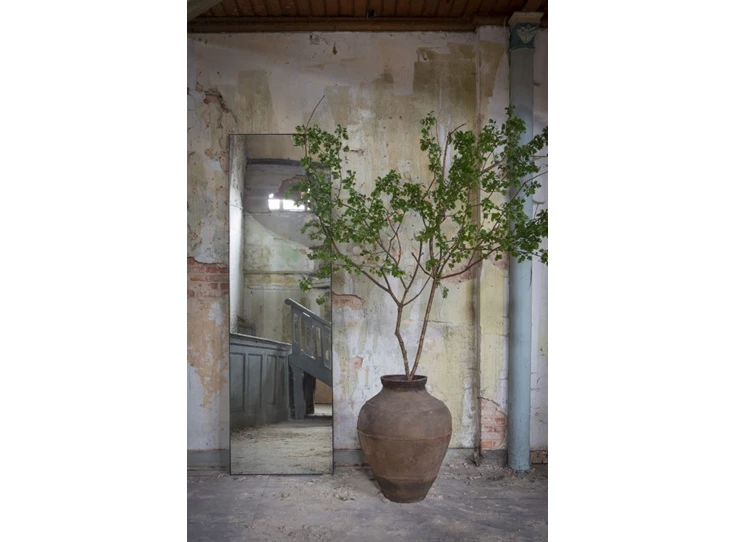 Industrieel Spiegel Clear Aged Floor Mirror 20663 Ethnicraft