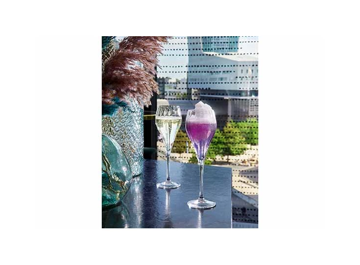 Symetrie champagneglas- 16cl- set6- Chef&sommelier- sfeerbeeld