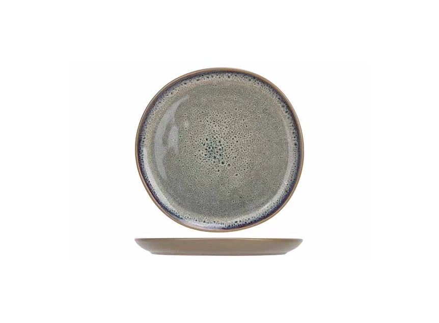 Oona Sand- dessertbord- groen- D20,8cmxh1,9cm