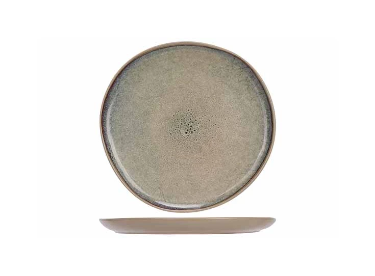 Oona Sand- plat bord- groen- D27xh2cm