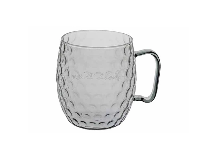 Moscow mule glas- hammertone- zwart transparant