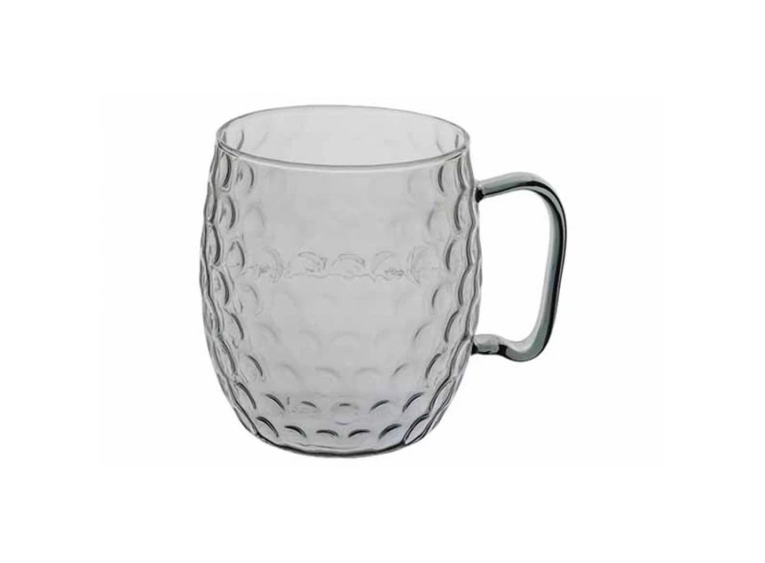 Moscow mule glas- hammertone- zwart transparant