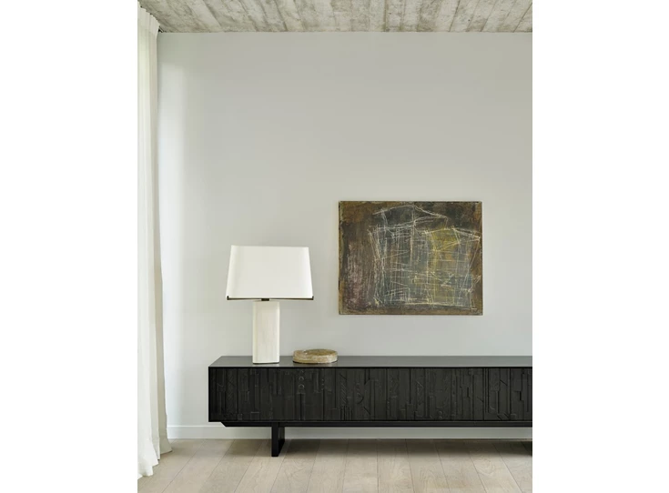 Inzoom Teak Mosaic TV Cupboard 10074 Ethnicraft