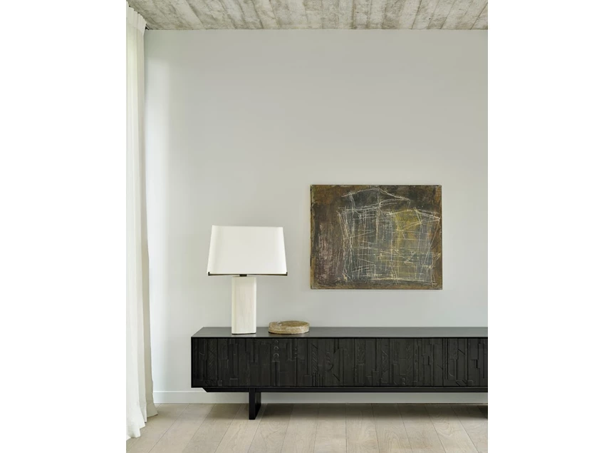 Inzoom Teak Mosaic TV Cupboard 10074 Ethnicraft