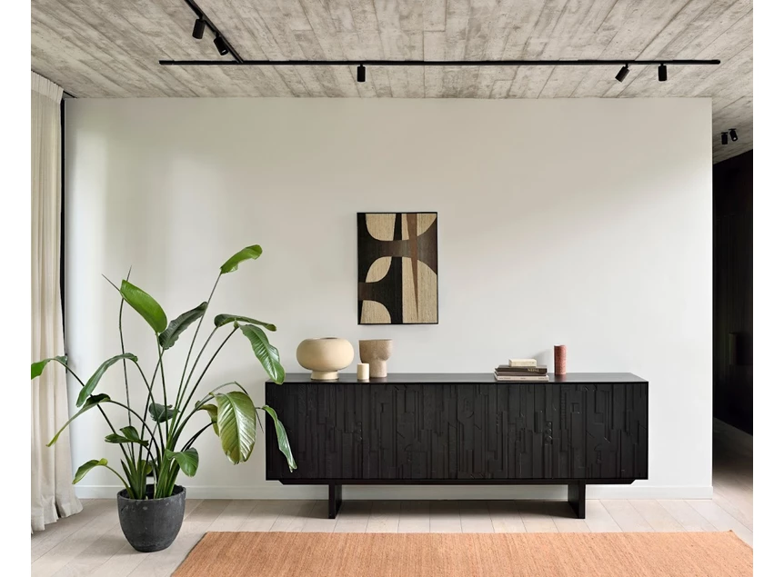 Sfeerfoto Teak Mosaic Sideboard 10071 Ethnicraft