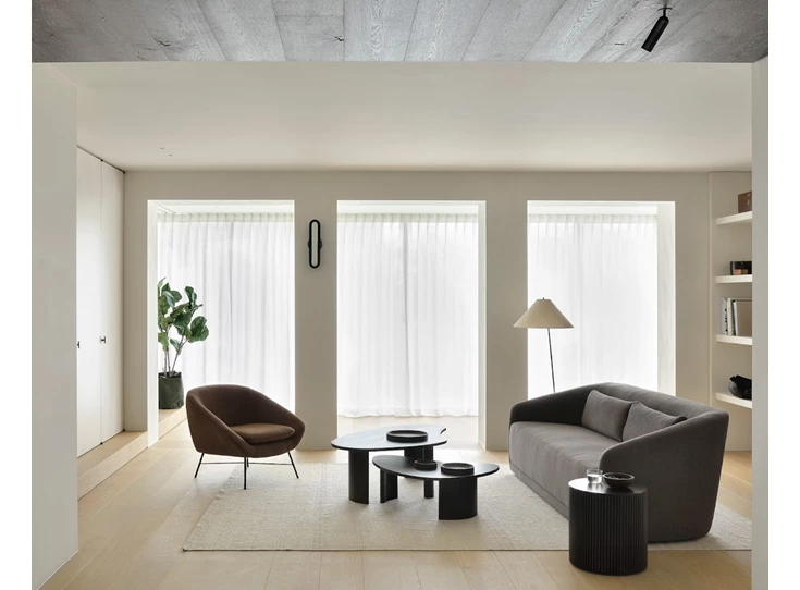 Leefruimte Barrow Lounge Chair Copper 20133 Ethnicraft