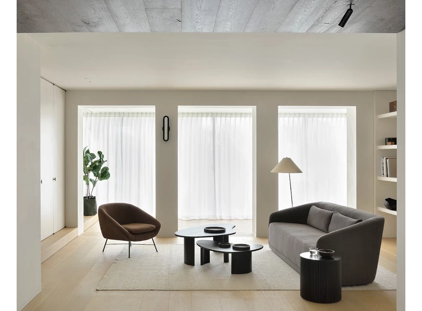 Leefruimte Barrow Lounge Chair Copper 20133 Ethnicraft