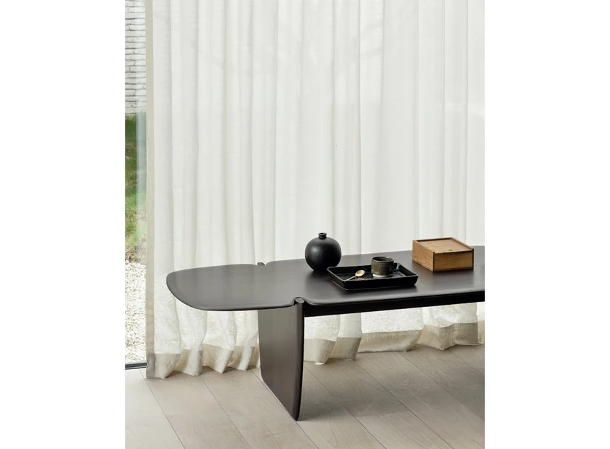 Inzoom Mahogany Pi Dark Brown Coffee Table 35006 Ethnicraft