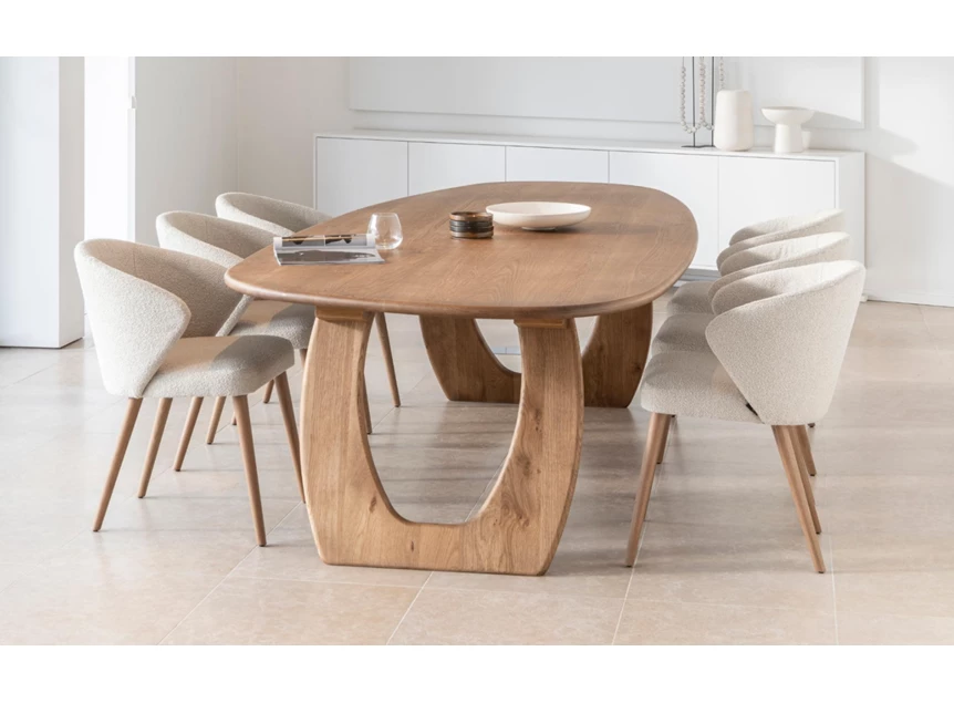Eettafel Bali Dining Table massief eik Passe Partout