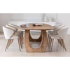 Front Eettafel Bali Dining Table massief eik Passe Partout