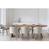 Zijkant Eettafel Bali Dining Table massief eik Passe Partout