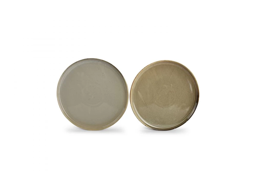 ceres- plat bord- 27,5xh2cm- grijs- verschil