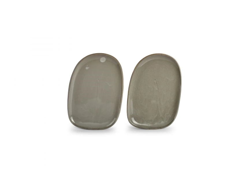 Ceres- plat bord- 33x23xh2,5cm- grijs