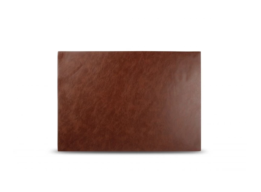 Layer Placemat- 43x30cm- lederlook- donkerbruin