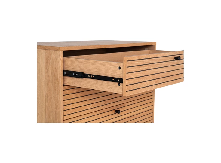 Commode Kyoto eik fineer 80cm 3101005 detail lade