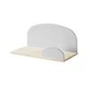 KIHP4515 wandplank kiddy grijs massief grenen mdf vipack 45cm opbergen