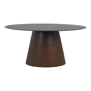 Eettafel Bolton Ø160cm donkerbruin 1001615 rond