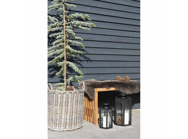 Bank Benidorm in teak natuur 90cm 1401101 sfeerbeeld