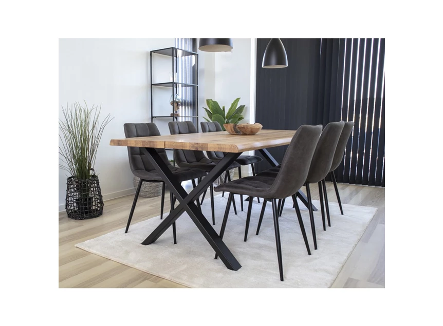 Eettafel Toulon in eik 95x200cm 2201470 sfeerbeeld