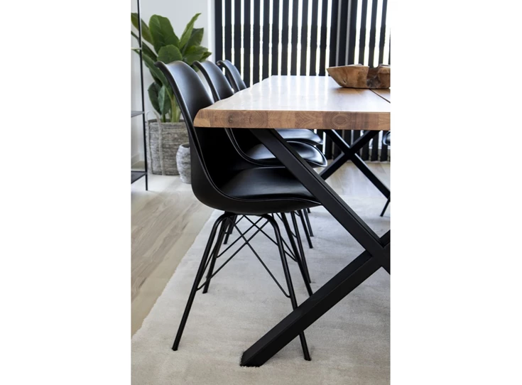 Eettafel Toulon in eik 95x200cm 2201470 sfeerbeeld detail