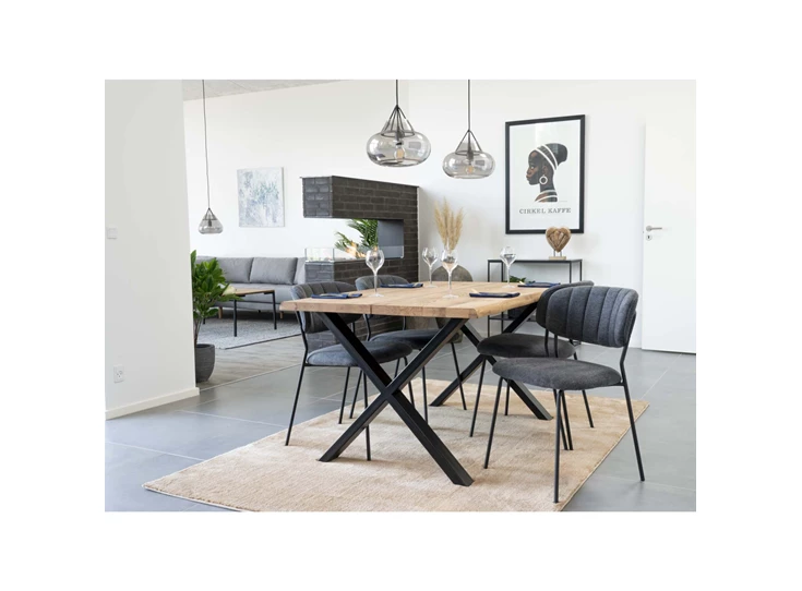 Eettafel Toulon in eik 95x140cm 2201500 sfeerbeeld