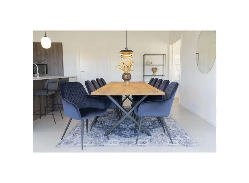 Eettafel Toulon in eik 100x300cm 2201520 sfeerbeeld