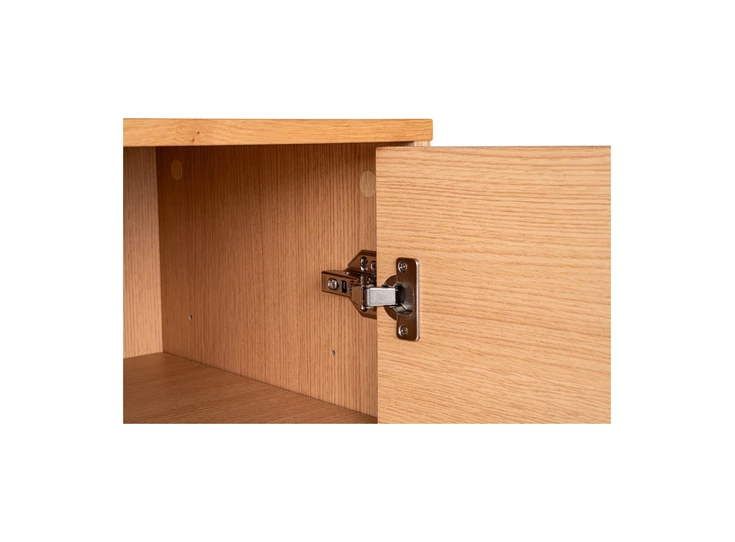 Dressoir Kyoto eik fineer 150cm 3101000 2 deuren 3 laden detail deur