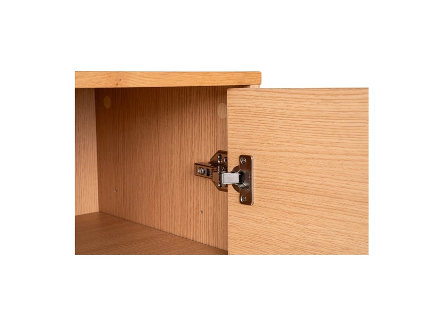 Dressoir Kyoto eik fineer 150cm 3101000 2 deuren 3 laden detail deur