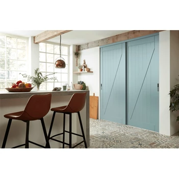 Bardeuren in de keuken