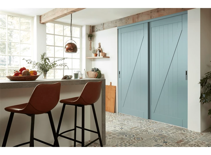 Bardeuren in de keuken