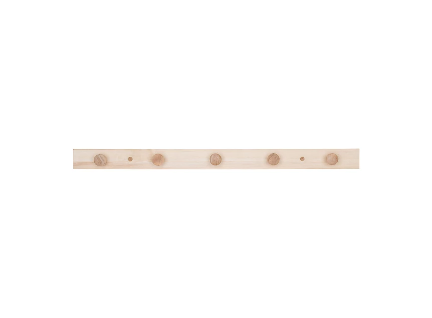 Kapstok  natuur 70cm - 4494060Abano populier