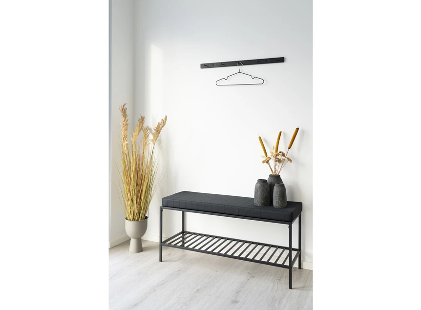 Kapstok Vita zwart metaal 70cm 4494065 sfeerbeeld