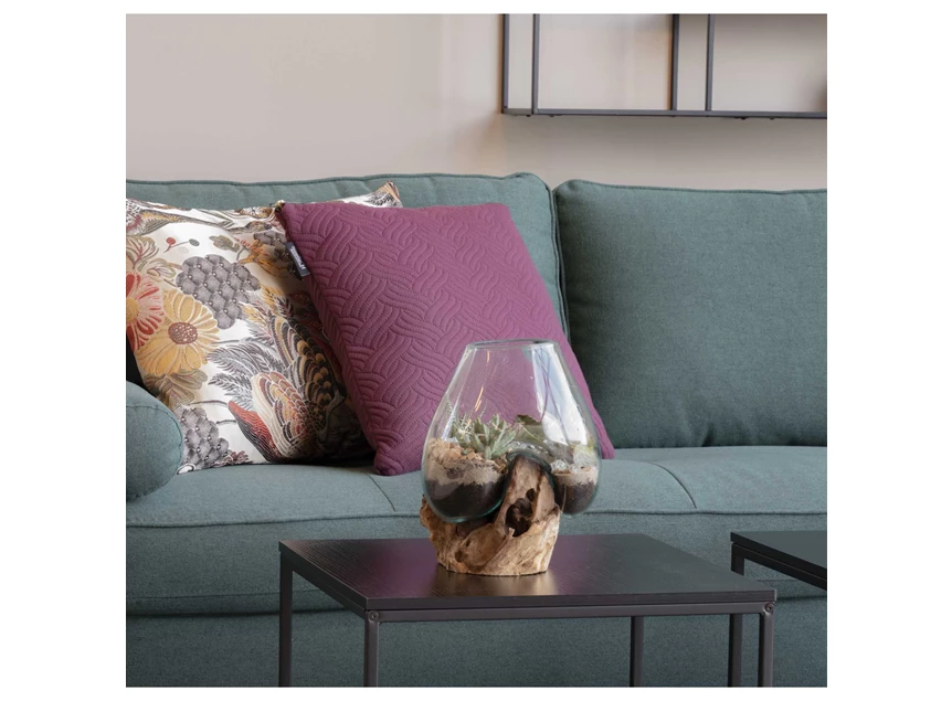 Waterdrop San Marino 4501051 vaas uniek sfeerbeeld teak natuur