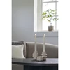 Theelichthouder travertine sfeerbeeld natural 4561049