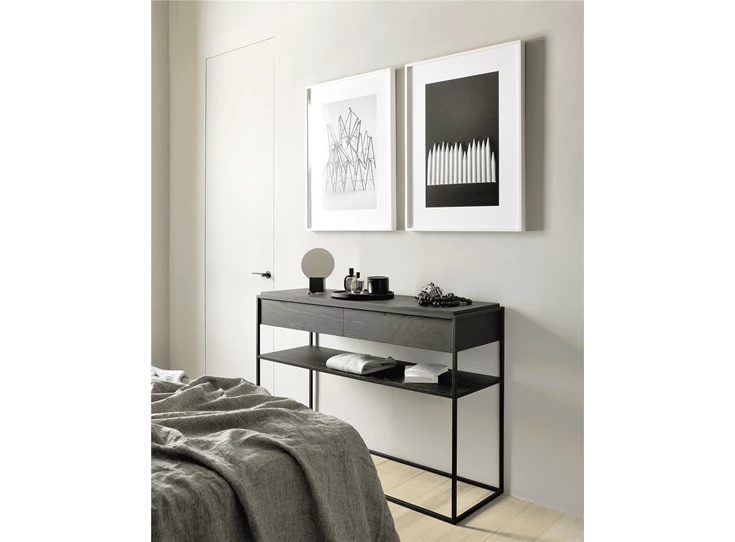 Sfeerfoto Oak Monolit Black Console 26873 Ethnicraft