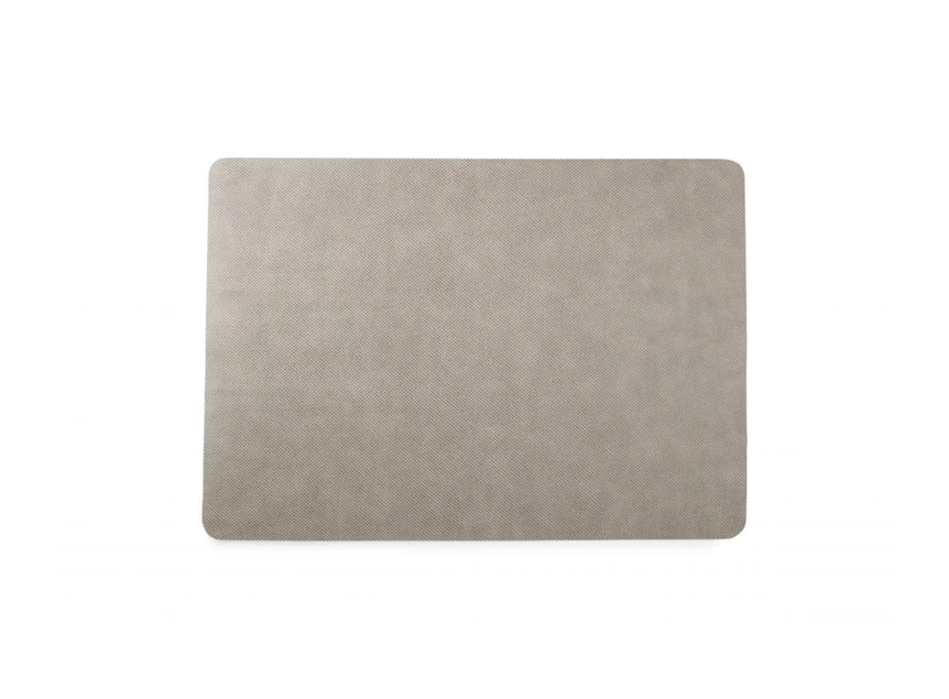 Placemat 43x30cm structuur beige Layer