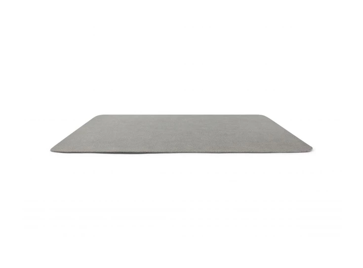 Placemat 43x30cm structuur grijs Layer