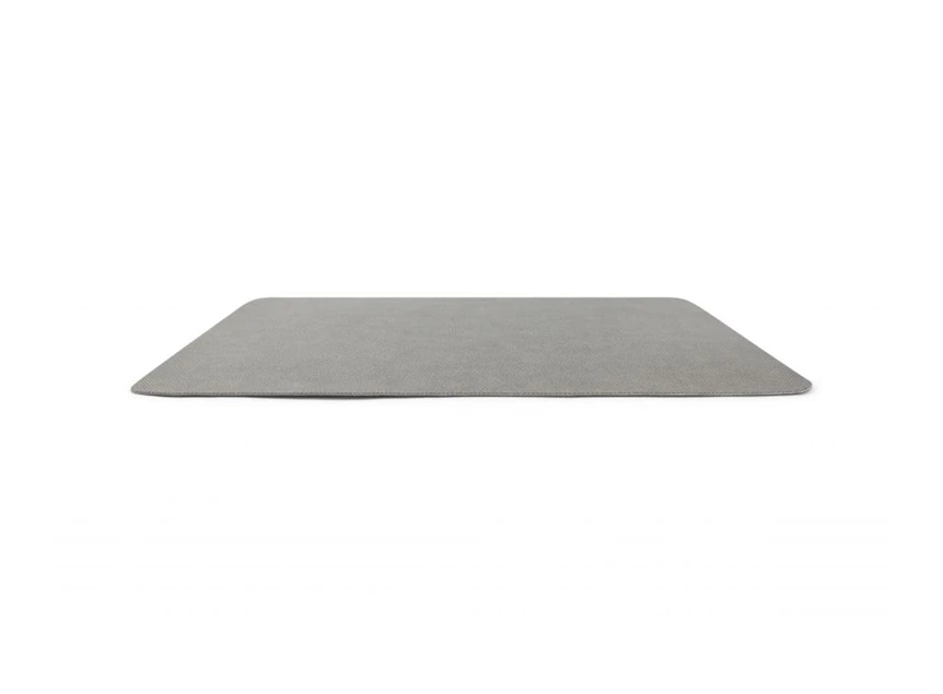 Placemat 43x30cm structuur grijs Layer