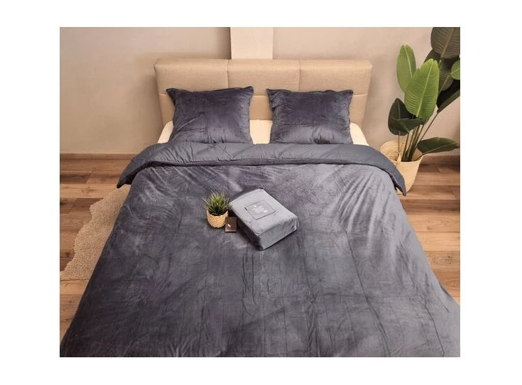 Velvet dbo- antraciet- 140*200- 1p