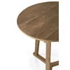 Bovenkant Teak Tripod Side Table 14212 Ethnicraft